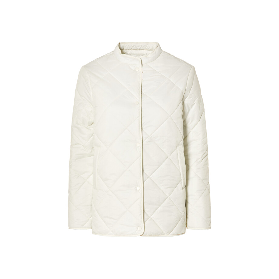 esmara Dames lightweight-gewatteerd jack (Wit, XS (32/34)) afbeelding 1