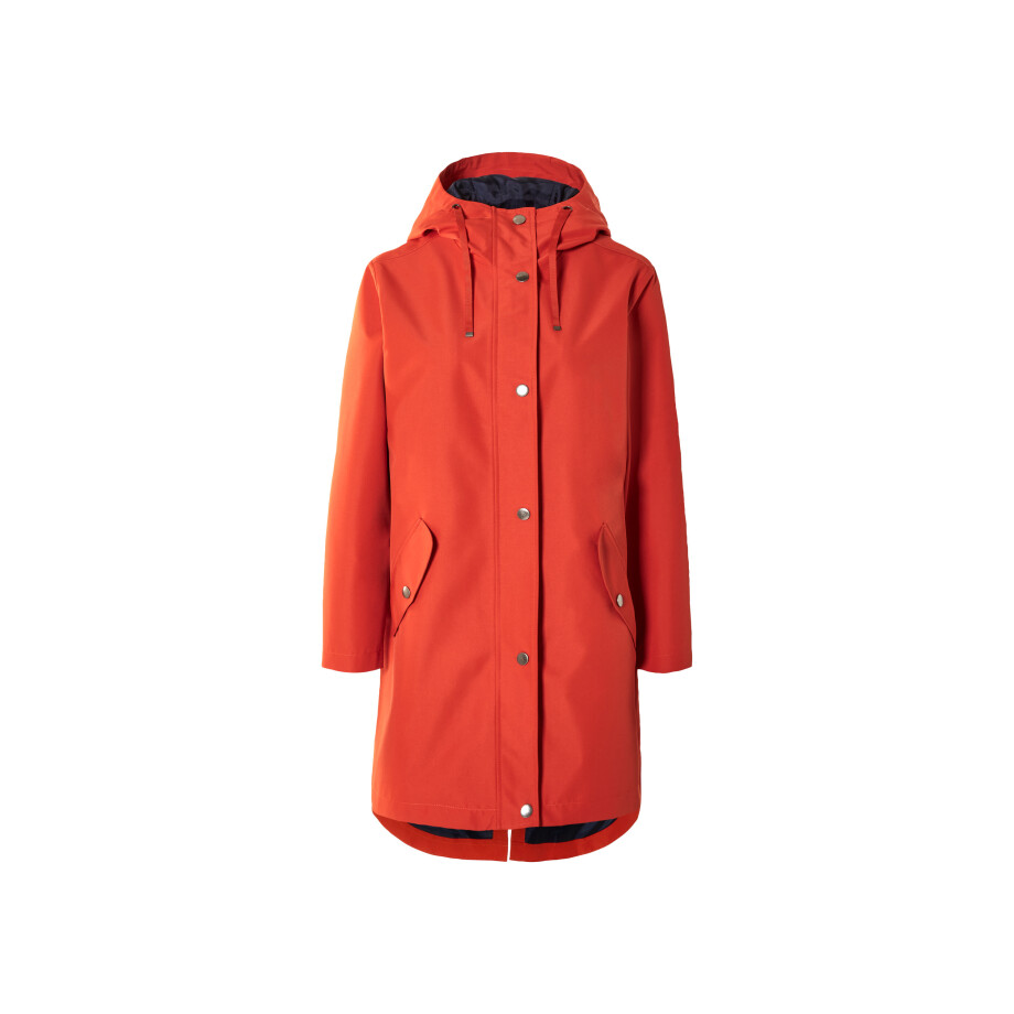 esmara Dames regenjas (Rood/oranje, XS (32/34)) afbeelding 1