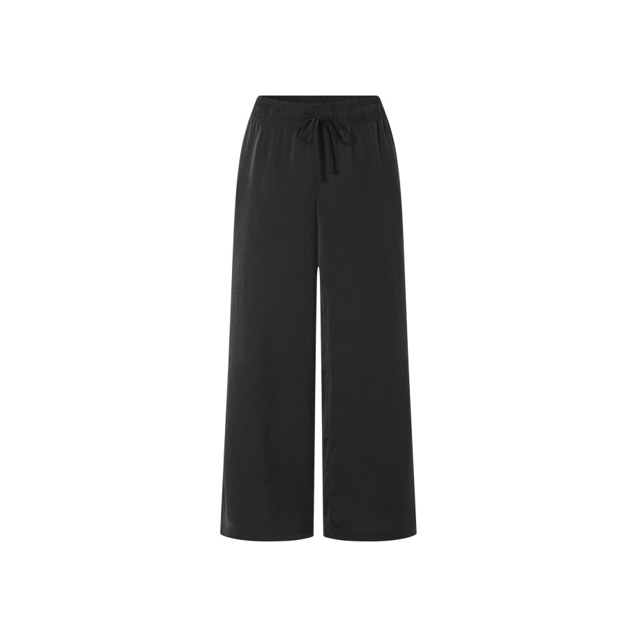 esmara Satijnen dames broek (Zwart, XS (32/34)) afbeelding 1