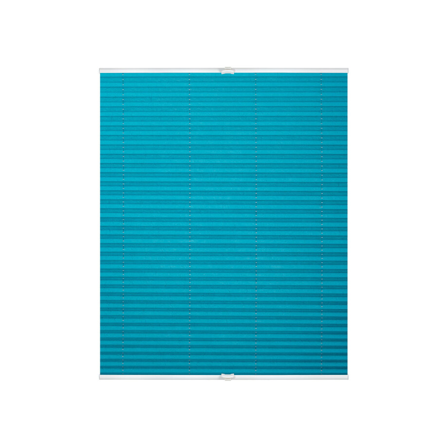 Lichtblick plisségordijn Klemmfix (Blauw, 95 x 130 cm) afbeelding 1