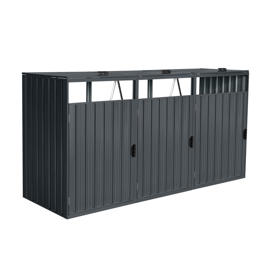 HOME DELUXE Container ombouw Cubo (3 x 240 liter) HOME DELUXE Container ombouw Cubo (3 x 240 liter) afbeelding 1