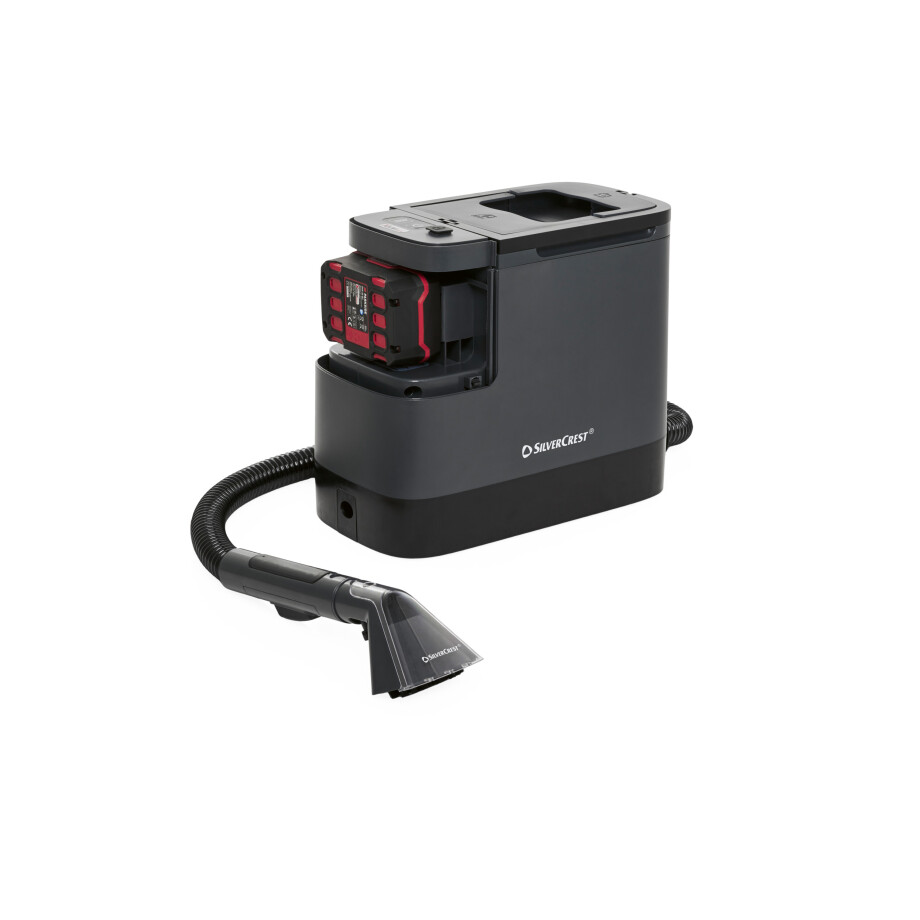 SILVERCREST Accu-tapijtreiniger 20 V met accu afbeelding 1