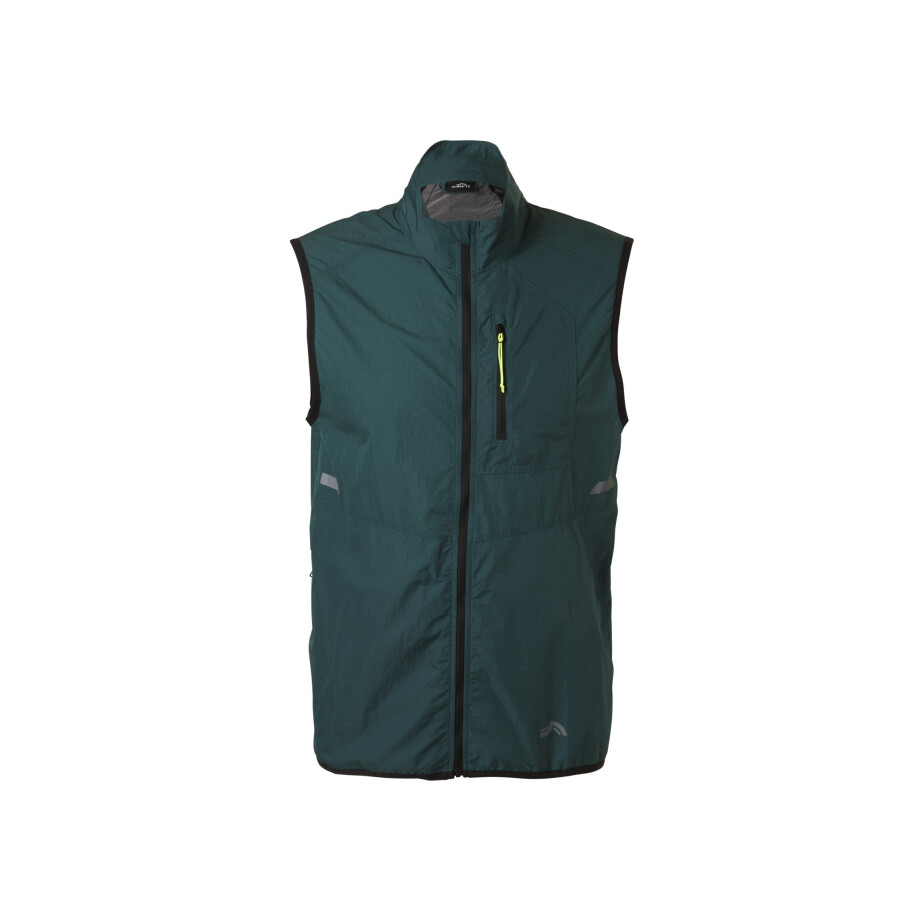 CRIVIT Heren sportbodywarmer (Turquoise, L) CRIVIT Heren sportbodywarmer (Turquoise, L) afbeelding 1