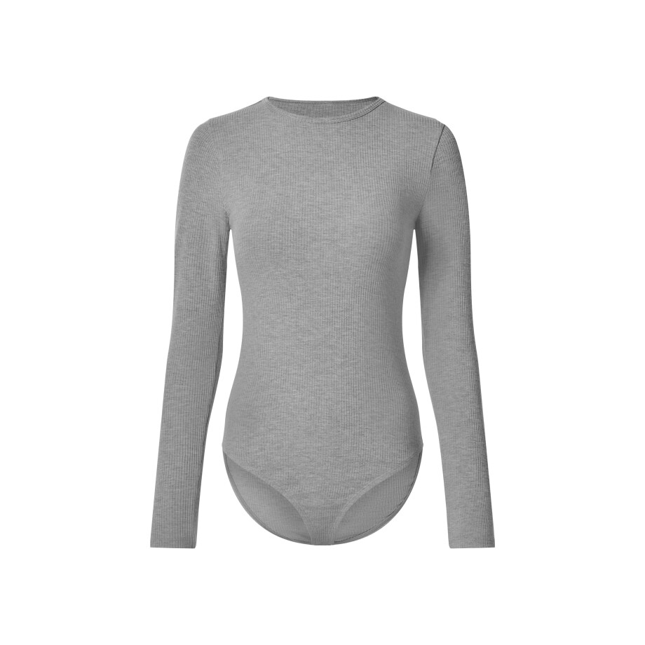 esmara Dames body (Grijs, L (44/46)) afbeelding 1