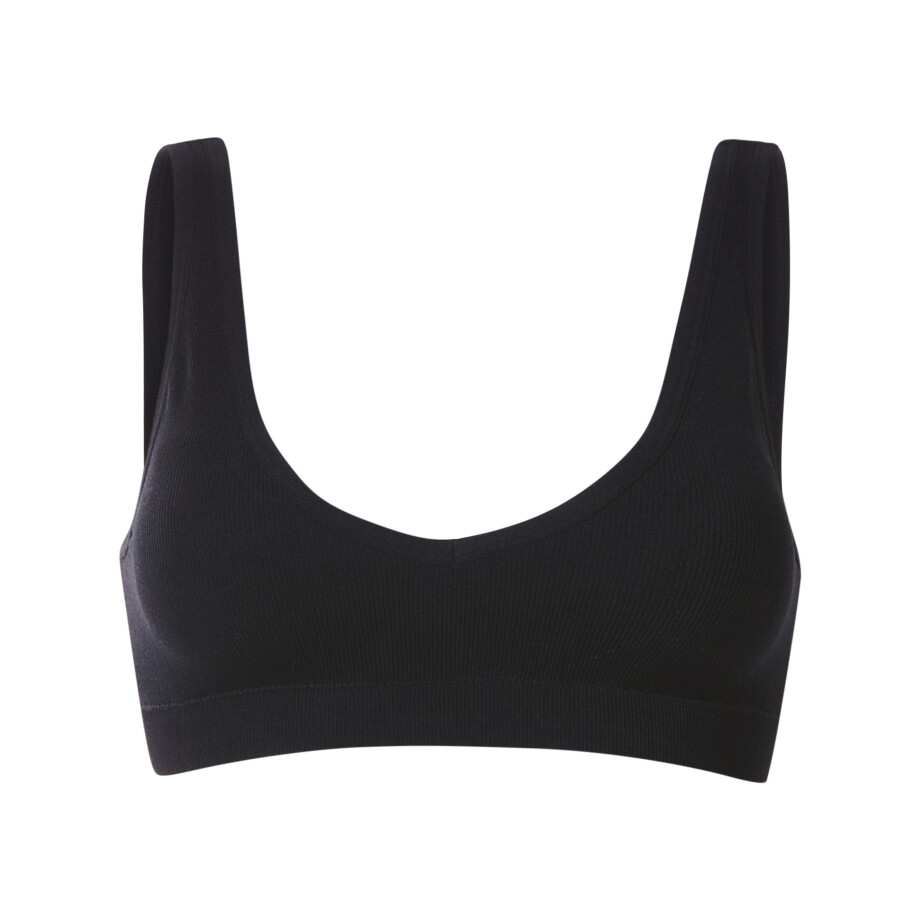 esmara Geribde dames bustier (Zwart, S (36/38)) esmara Geribde dames bustier (Zwart, S (36/38)) afbeelding 1