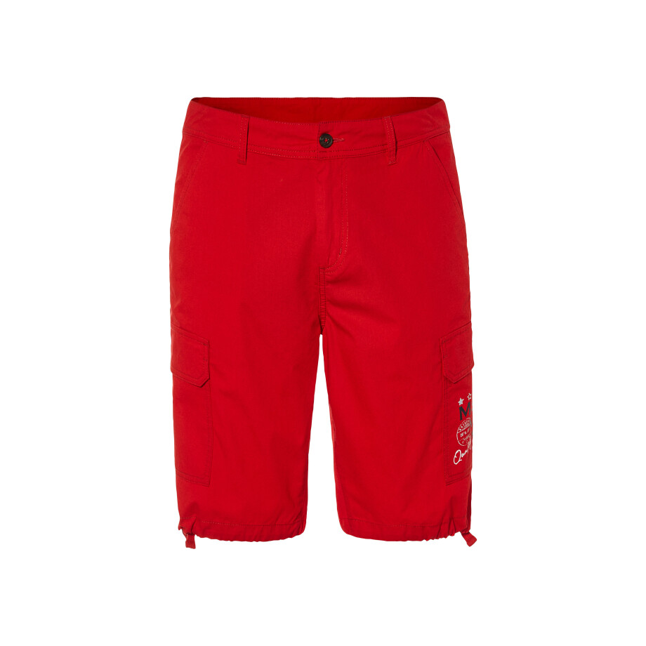 LIVERGY Heren korte broek (50, Rood) afbeelding 1
