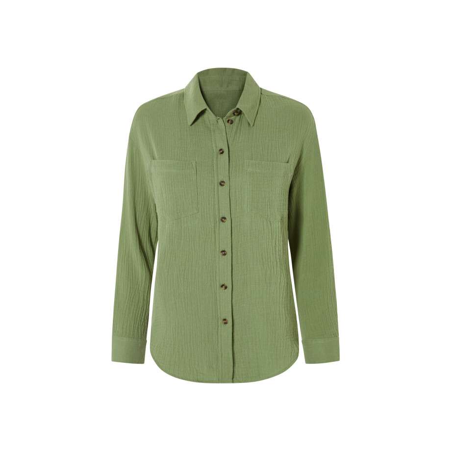 esmara Dames blouse (Groen, 34) esmara Dames blouse (Groen, 34) afbeelding 1