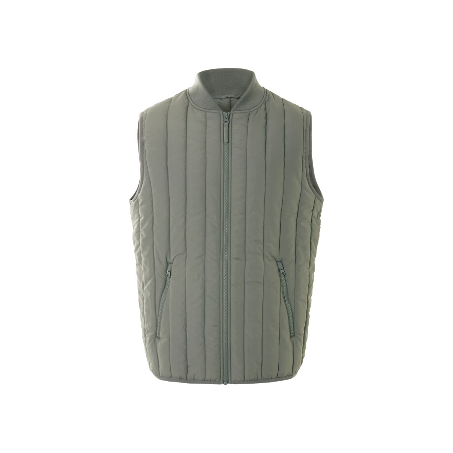 LIVERGY Heren bodywarmer (Groen, XL) afbeelding 1