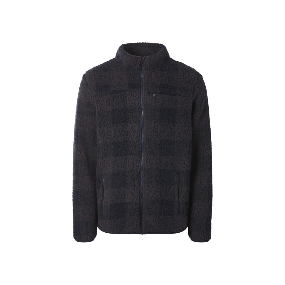 ESMARA MEN Heren teddyfleece jas (Donkerblauw, XXL) afbeelding 1