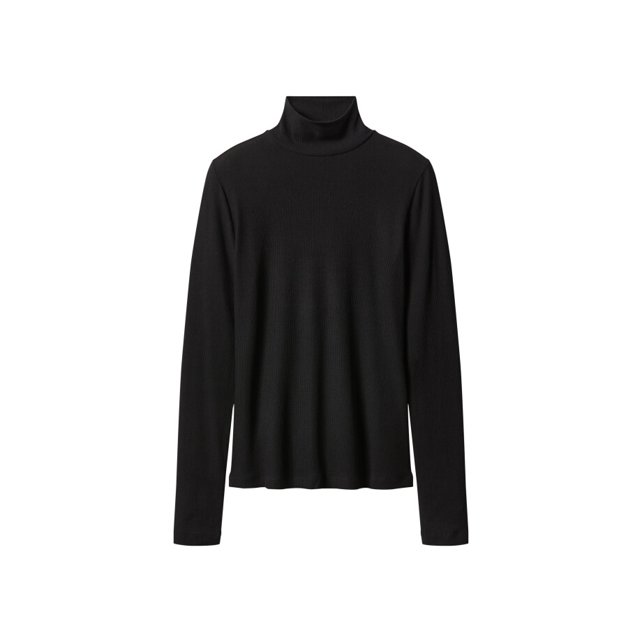 esmara Geribde dames coltrui (Zwart, S (36-38)) esmara Geribde dames coltrui (Zwart, S (36-38)) afbeelding 1