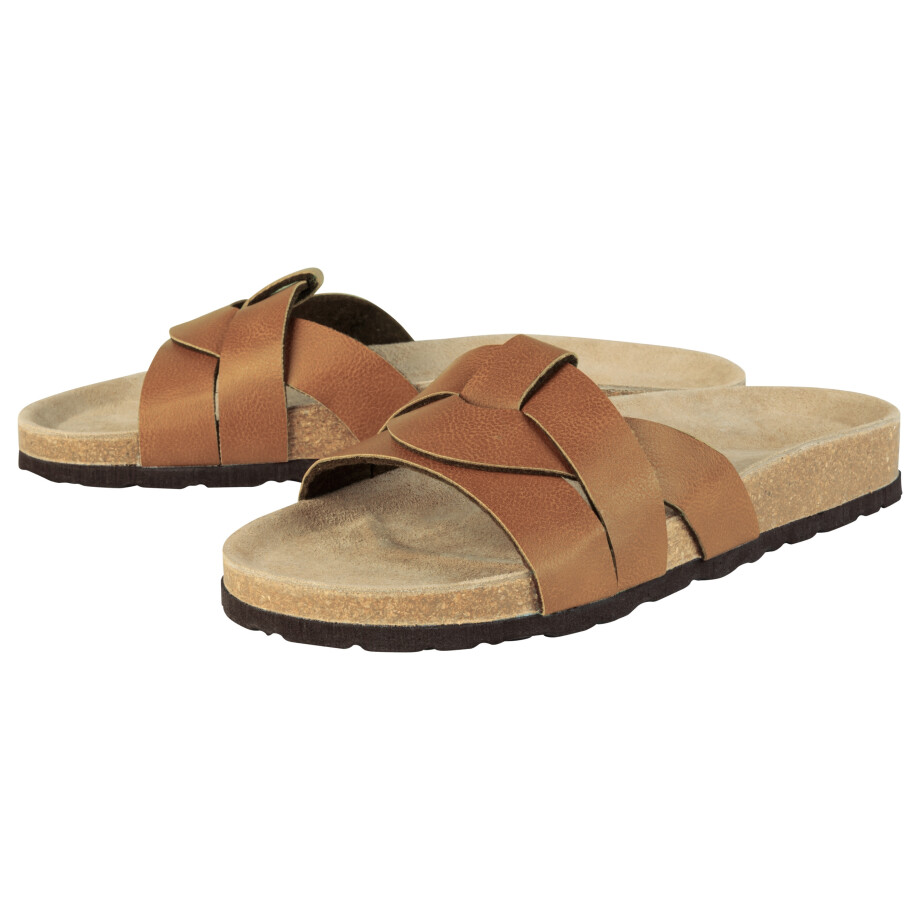 esmara Dames slippers (Cognac, 38) afbeelding 1