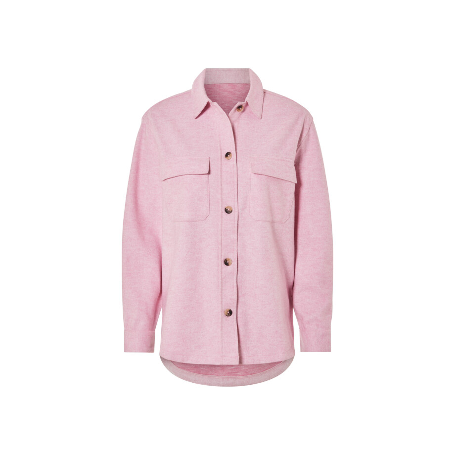 esmara Dames overshirt (Roze, XS (32/34)) afbeelding 1