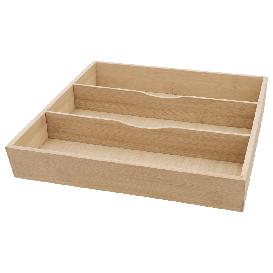 SILVERCREST Bamboe bestekbak, groot (32x31) SILVERCREST Bamboe bestekbak, groot (32x31) afbeelding