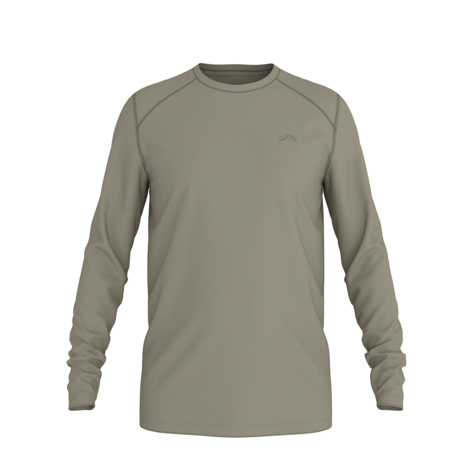 CRIVIT Heren thermo sportshirt (Kaki, S) afbeelding 1