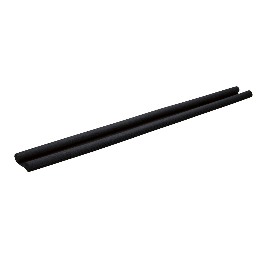 PARKSIDE Dubbele tochtstrip voor de deur, 95 cm (Zwart) afbeelding 1
