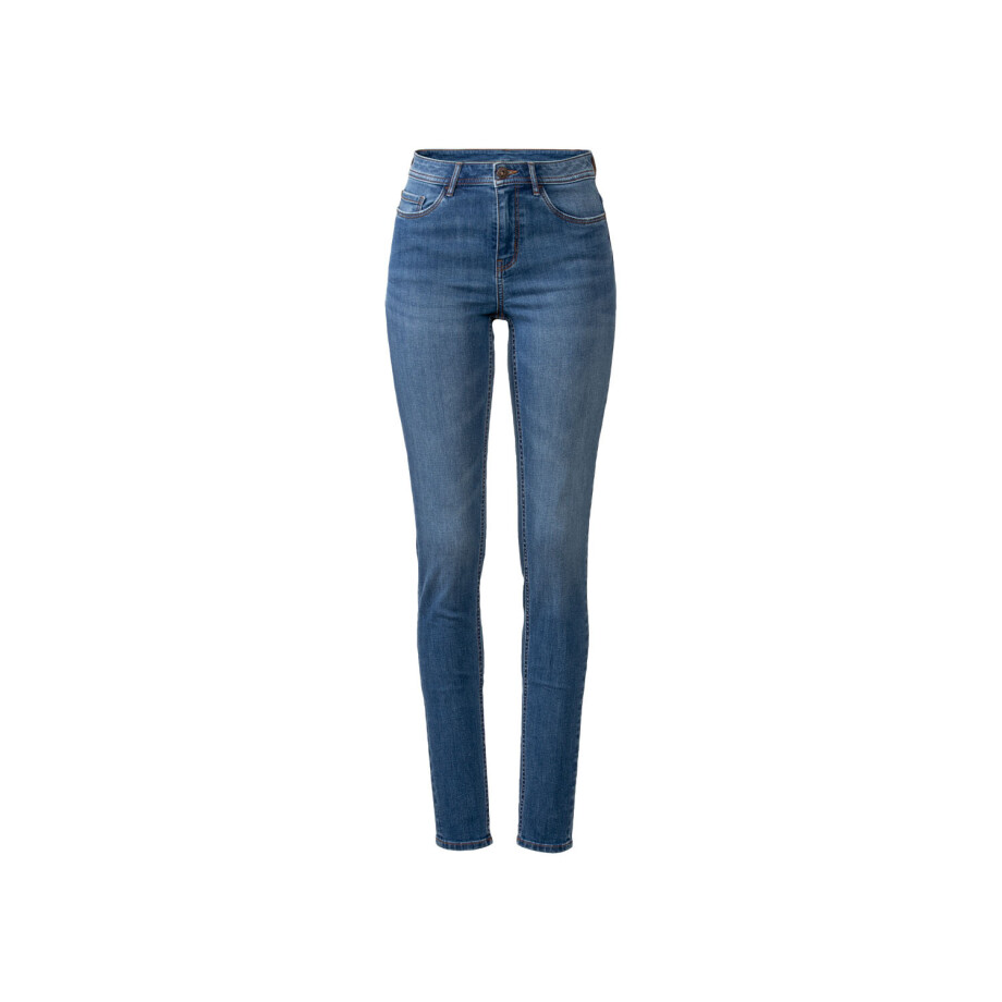 esmara Dames jeans super skinny fit (34, kort, Blauw) esmara Dames jeans super skinny fit (34, kort, Blauw) afbeelding 1