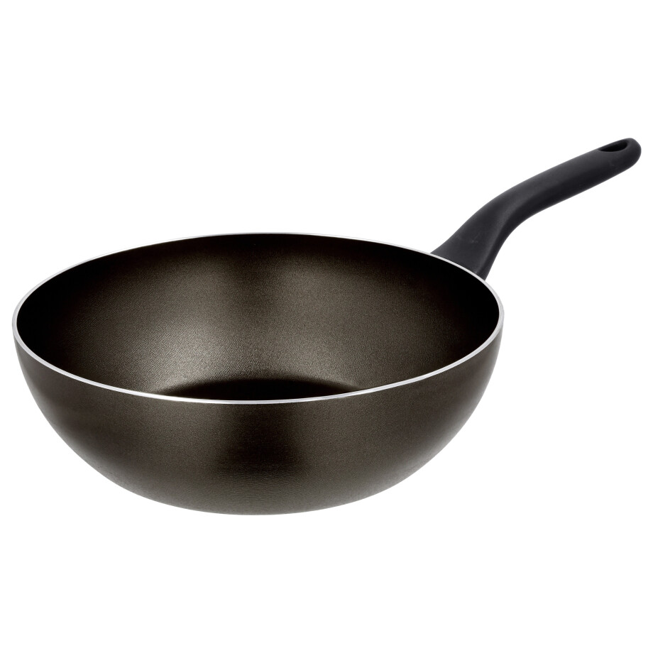 SILVERCREST Aluminium minikoekenpan / aluminium miniserveerpan / aluminium mini wokpan, Ø 20 cm. SILVERCREST Aluminium minikoekenpan / aluminium miniserveerpan / aluminium mini wokpan, Ø 20 cm. afbeelding 1