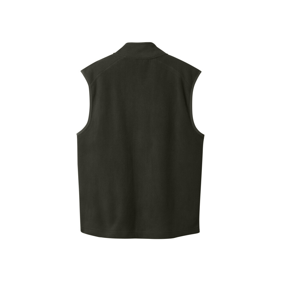 esmara Men Heren fleece bodywarmer (Olijfgroen, M) afbeelding 1