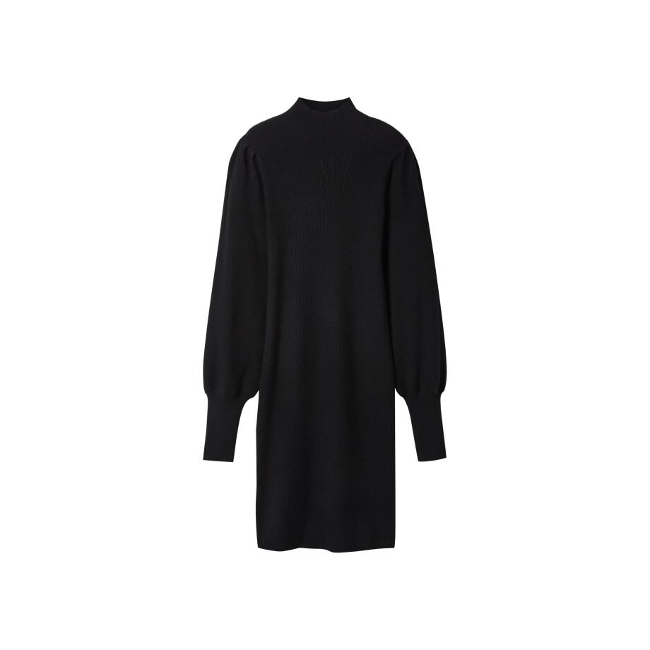 esmara Gebreide dames jurk (Zwart, XS (32/34)) afbeelding 1