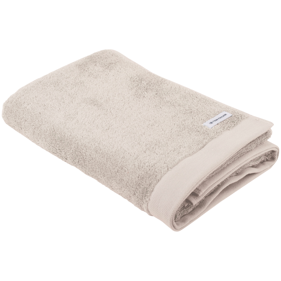 TOM TAILOR Handdoek, 70 x 140 cm (Beige) afbeelding 1