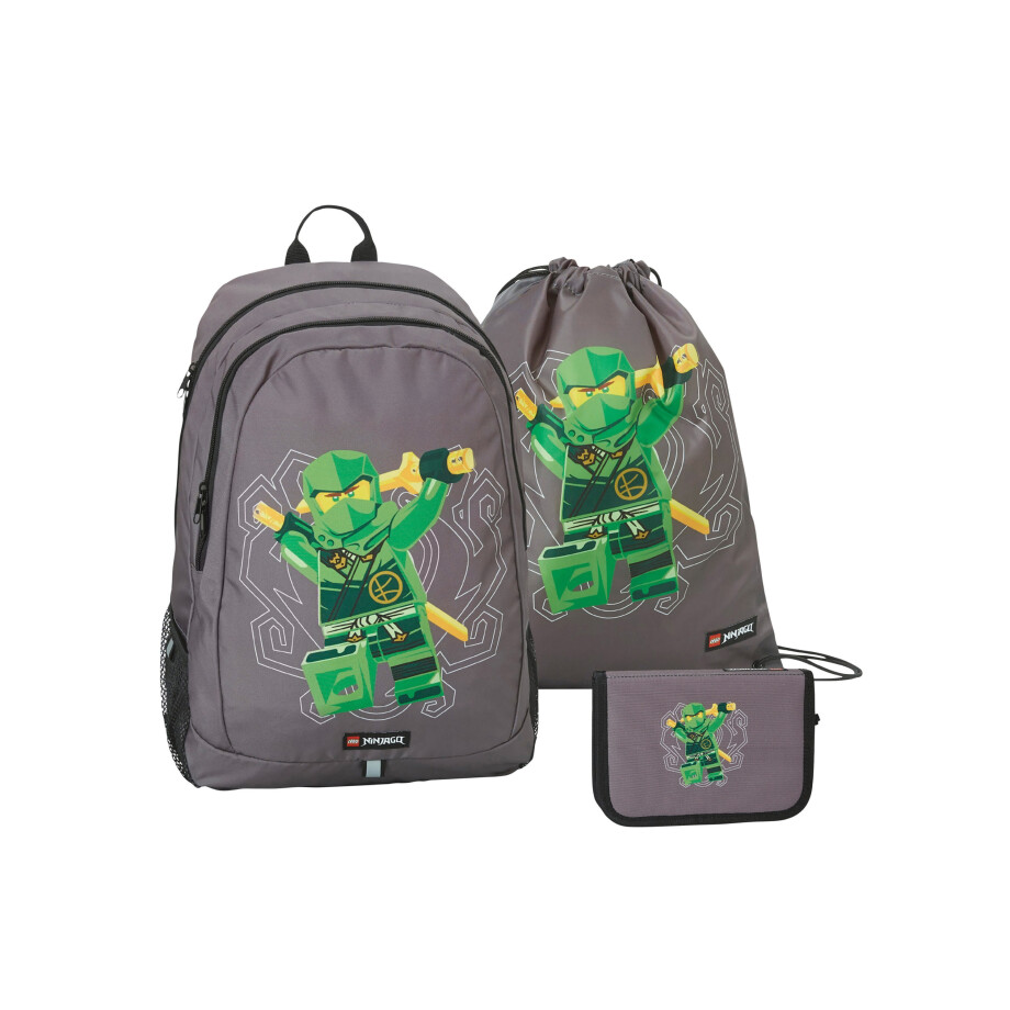 LEGO Schooltasset (Ninjago groen) afbeelding 1