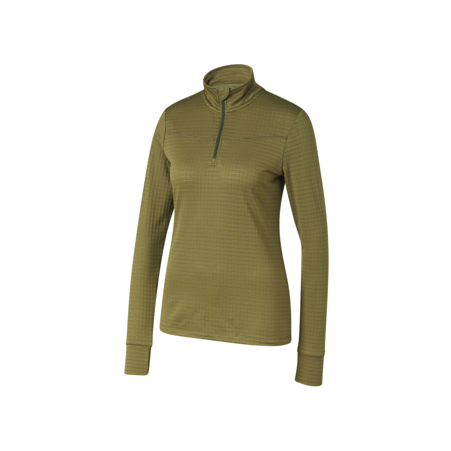 CRIVIT PREMIUM Dames thermoshirt (Kaki, S (36/38)) afbeelding 1
