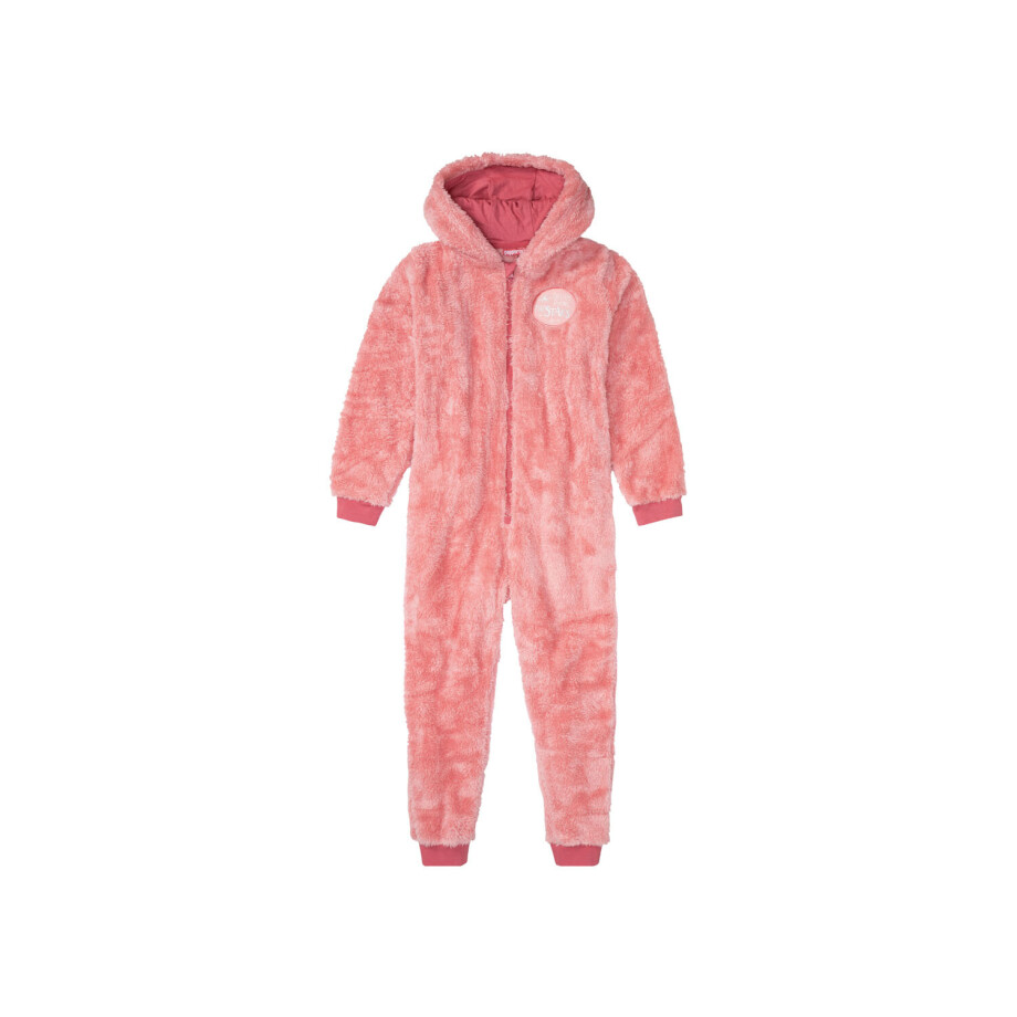 pepperts! Fleece meisjes onesie (146/152, Lichtroze) pepperts! Fleece meisjes onesie (146/152, Lichtroze) afbeelding 1