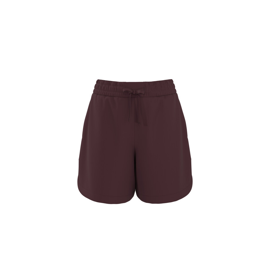 ESMARA Dames shorts (Bordeaux, L (44-46)) afbeelding 1