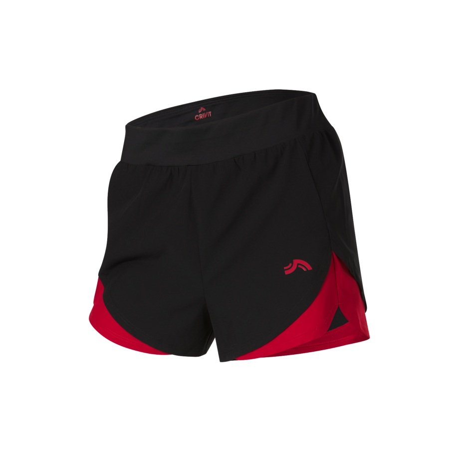 CRIVIT Verkoelende dames sportshort (Zwart, L (44/46)) afbeelding 1