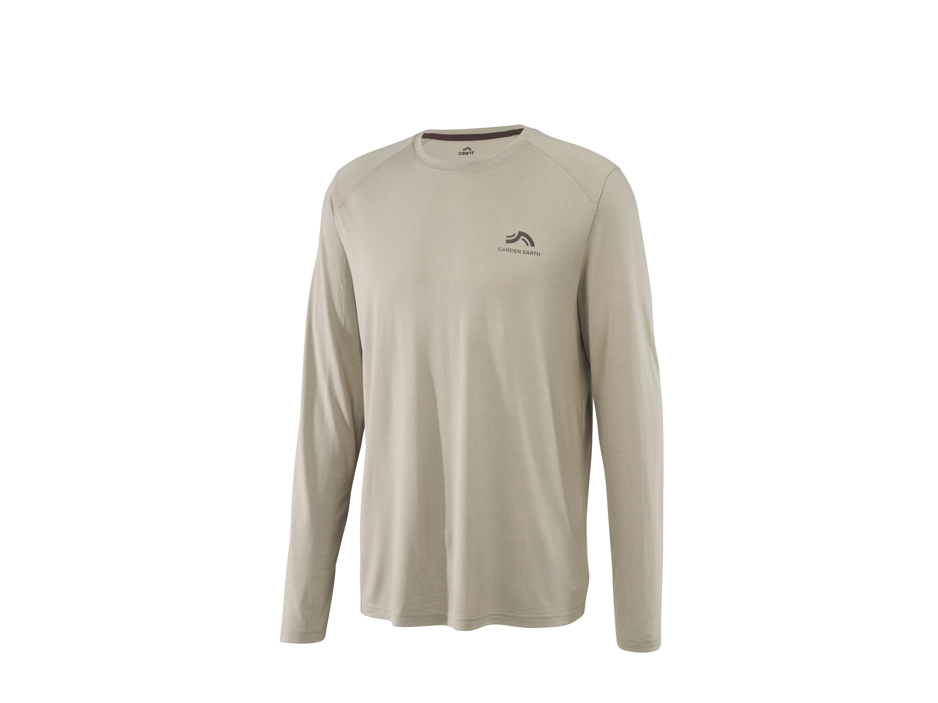CRIVIT Heren sportshirt (Beige, L (52/54)) afbeelding 1