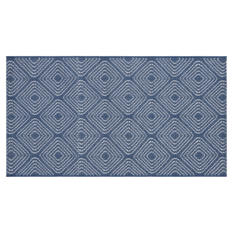 LIVARNO home Outdoor tapijt 80 x 150 cm (Blauw) afbeelding 1