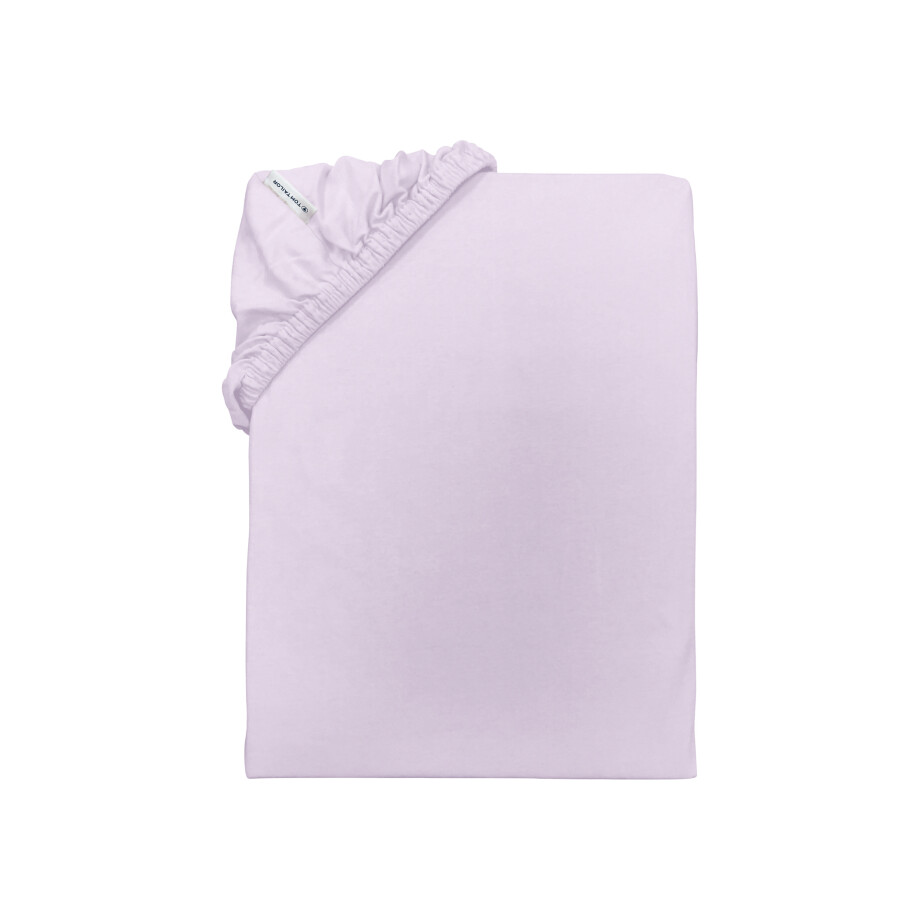 TOM TAILOR Jersey-hoeslaken, 180-200 x 200 cm. (Lila) afbeelding 1
