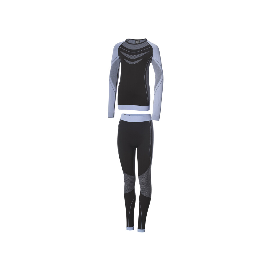 CRIVIT Kinder thermo-ondergoed (Zwart, 146/152) afbeelding 1