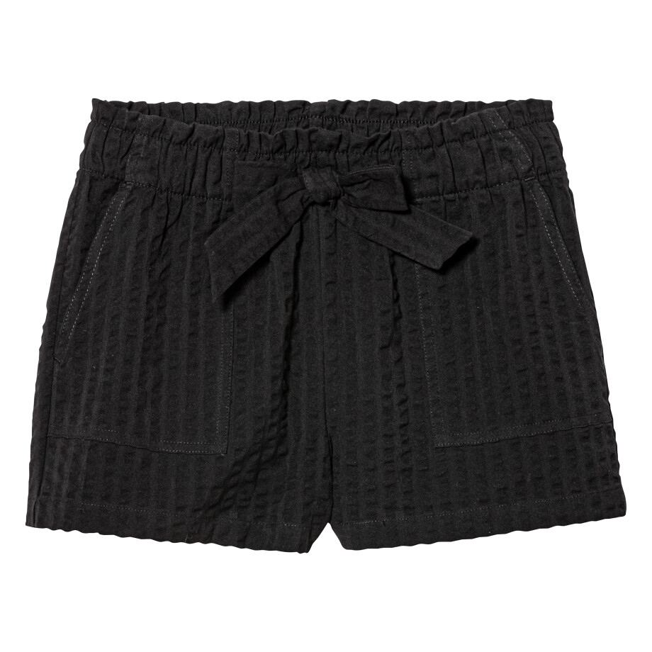 pepperts! Korte meisjes broek (164, Zwart) afbeelding 1