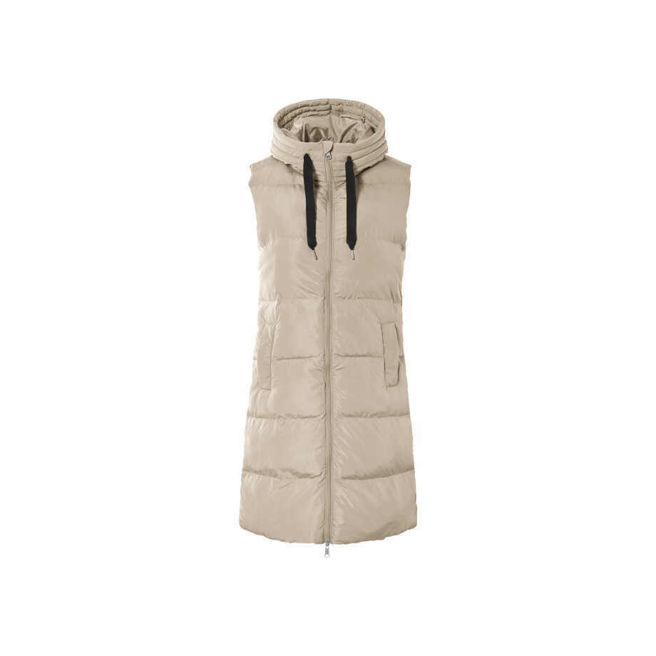 esmara Dames bodywarmer (Beige, XS (32/34)) afbeelding 1