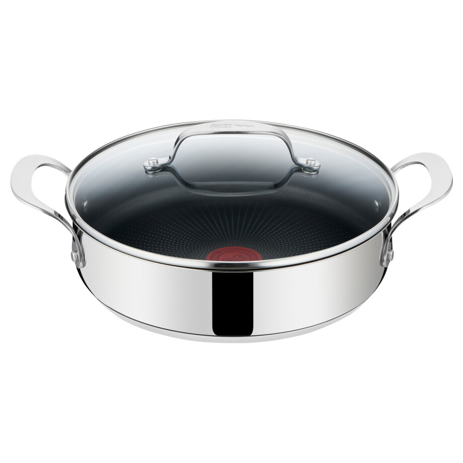 JAMIE OLIVER BY TEFAL Roestvrijstalen serveerpan Kitchen Essentials E31471, Ø25 cm. afbeelding 