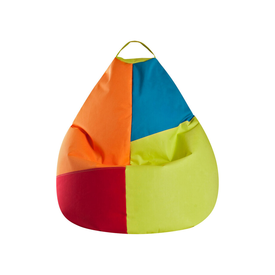 SITTING POINT Zitzak BeanBag Harlekin XL BRAVA (Groen) afbeelding 1