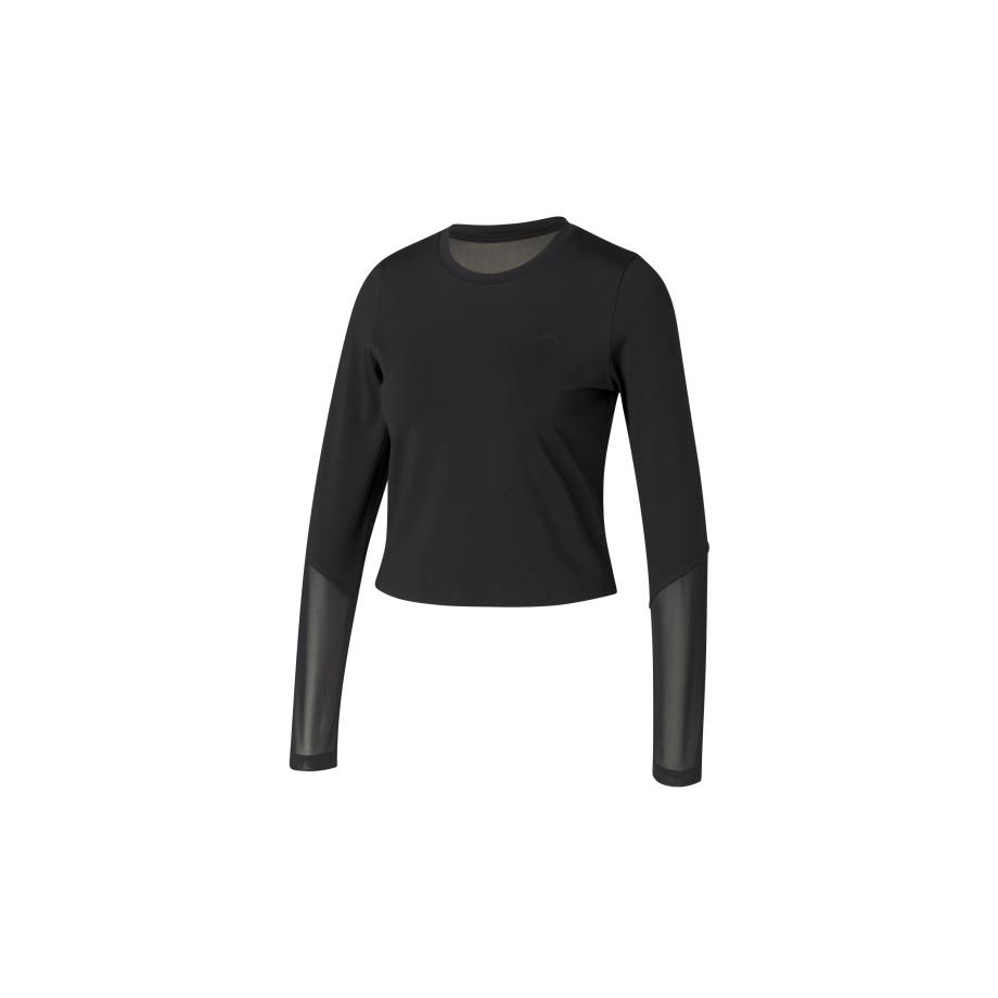CRIVIT Verkoelend dames sportshirt (Zwart, L (44/46)) afbeelding 1