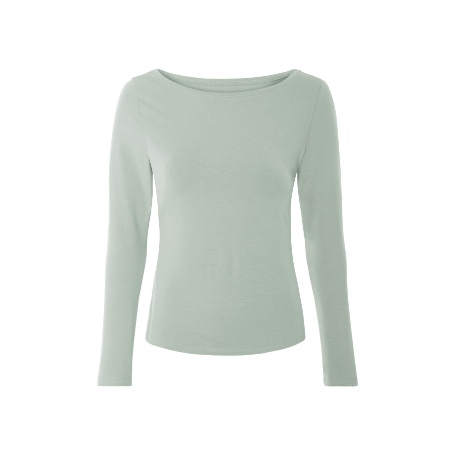 esmara Dames shirt (Lichtgroen, L (44/46)) afbeelding 1