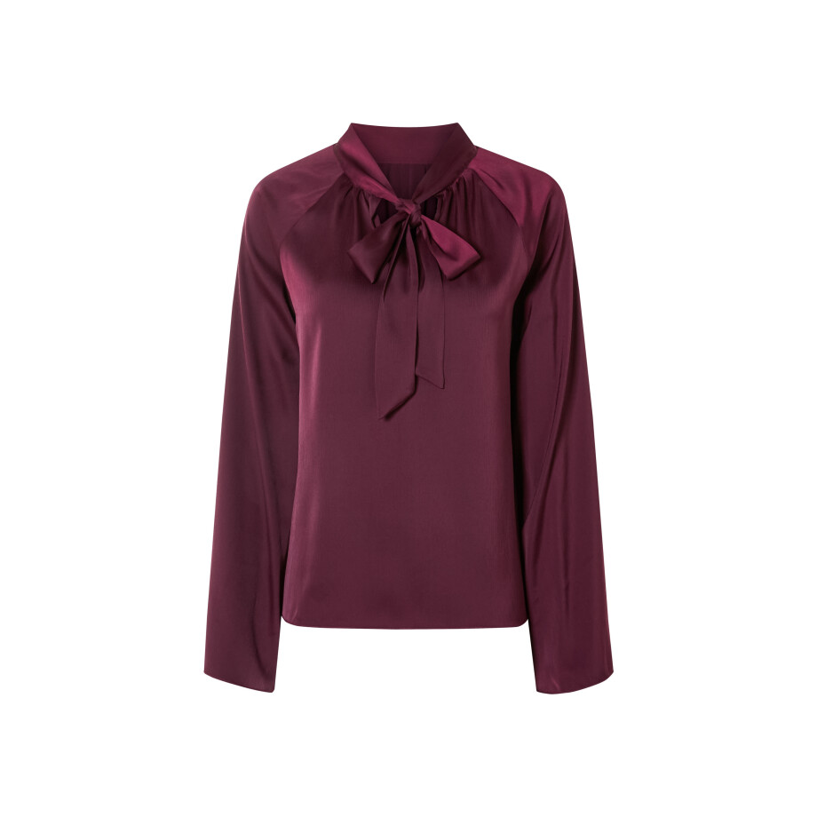 esmara Dames blouse (Bordeaux, XS (32/34)) afbeelding 1