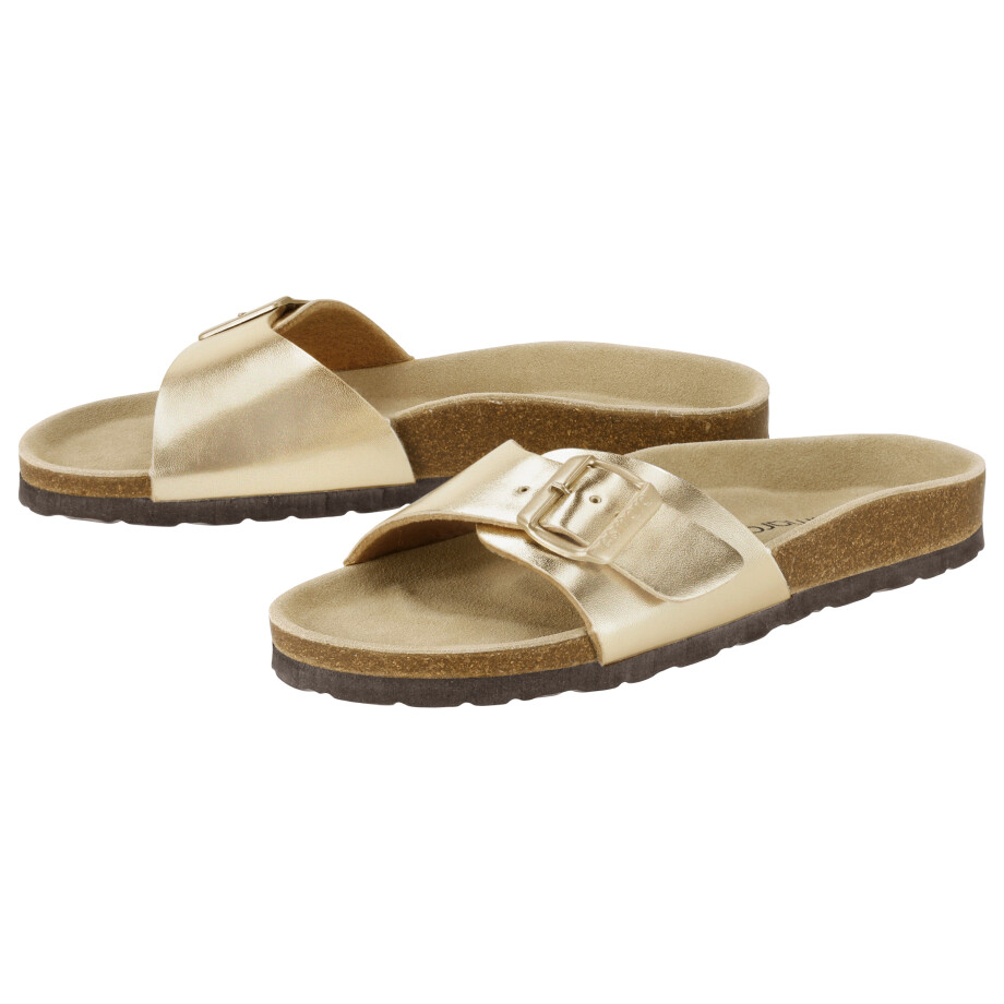 ESMARA Dames slippers (Goud, 40) afbeelding 1