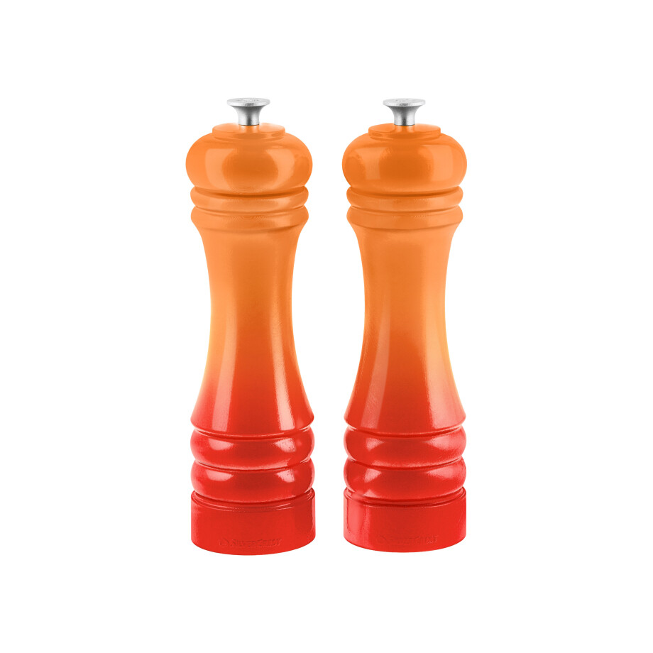 SILVERCREST Zout- en pepermolen set, 2-delig (Oranje) SILVERCREST Zout- en pepermolen set, 2-delig (Oranje) afbeelding 1