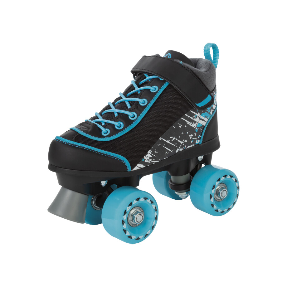 CRIVIT Kinder rolschaatsen maat 29-32 (Zwart/wit/blauw, 29/30) afbeelding 1