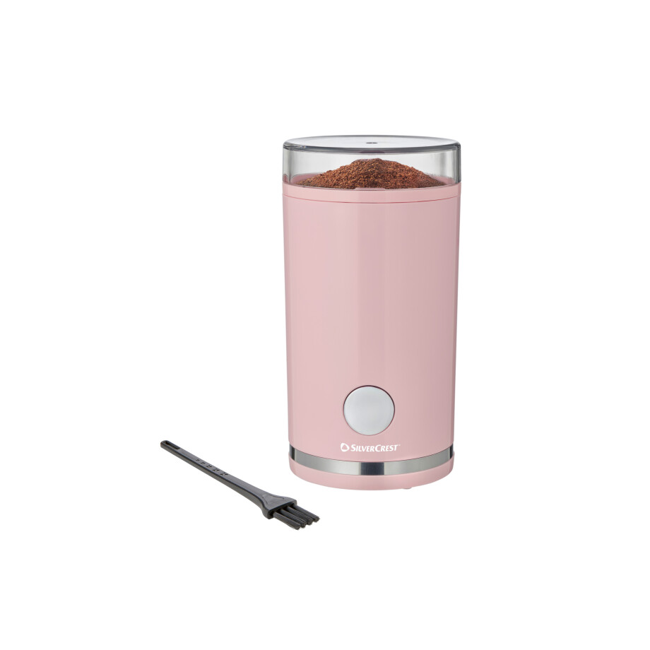SILVERCREST Elektrische koffiemolen, voor 70 g koffiebonen (Roze) SILVERCREST Elektrische koffiemolen, voor 70 g koffiebonen (Roze) afbeelding 1