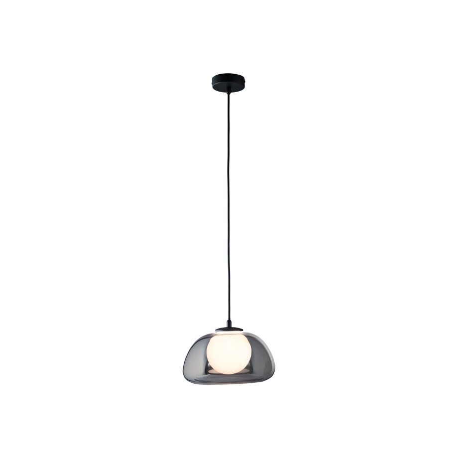 LIVARNO home LED-hanglamp (Grijs glas) LIVARNO home LED-hanglamp (Grijs glas) afbeelding 1