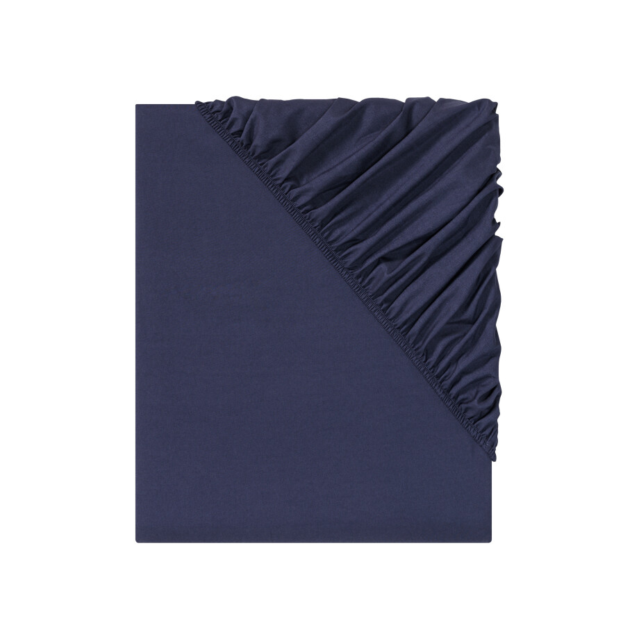 LIVARNO home Hoeslaken 140-160 x 200 cm (Marineblauw) afbeelding 1