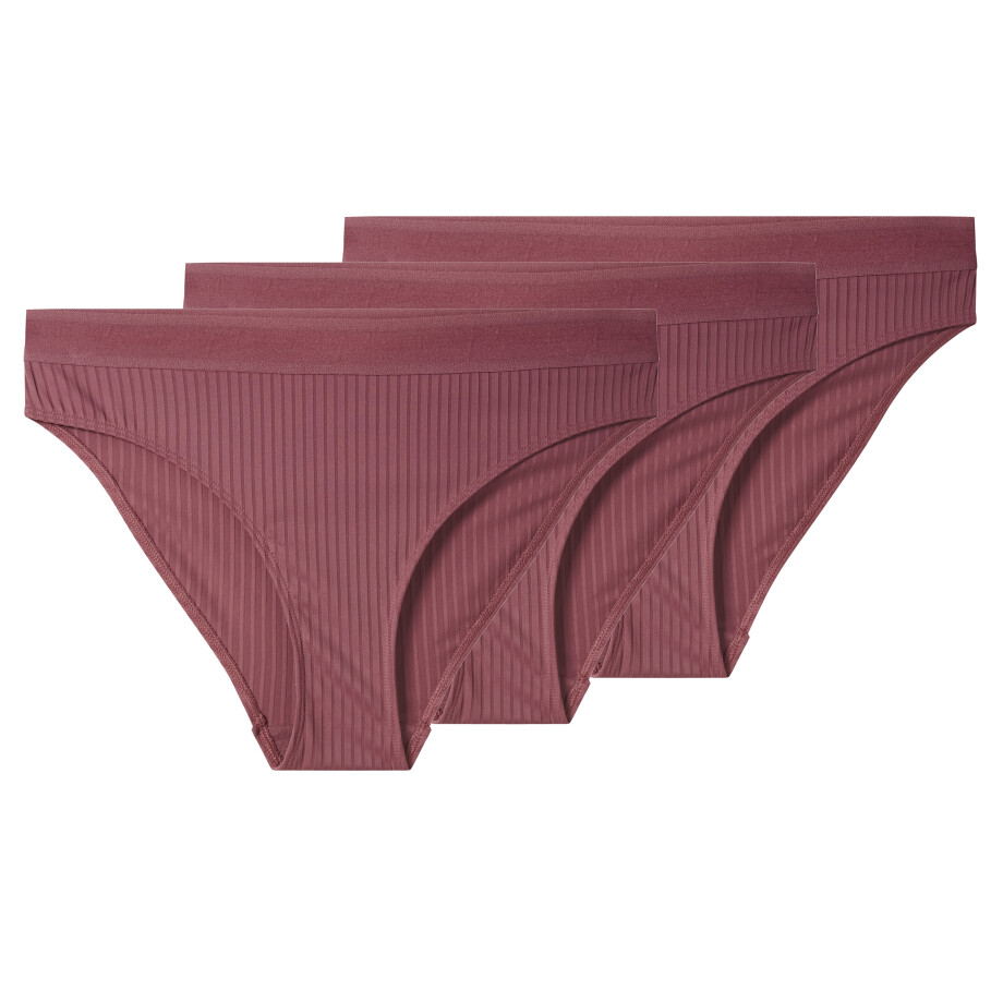 esmara Set van 3 dames onderbroeken (Donkerroze, L (44/46)) esmara Set van 3 dames onderbroeken (Donkerroze, L (44/46)) afbeelding 1