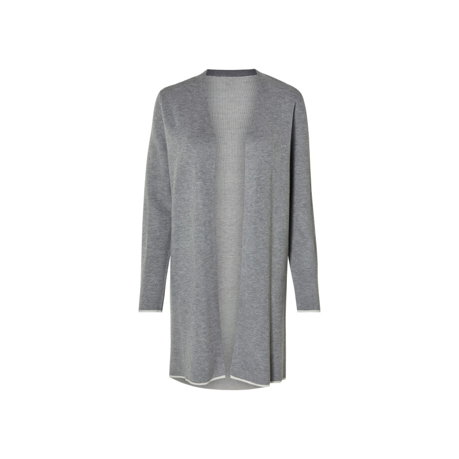 esmara Gebreid dames vest (Grijs, S (36/38)) afbeelding 1