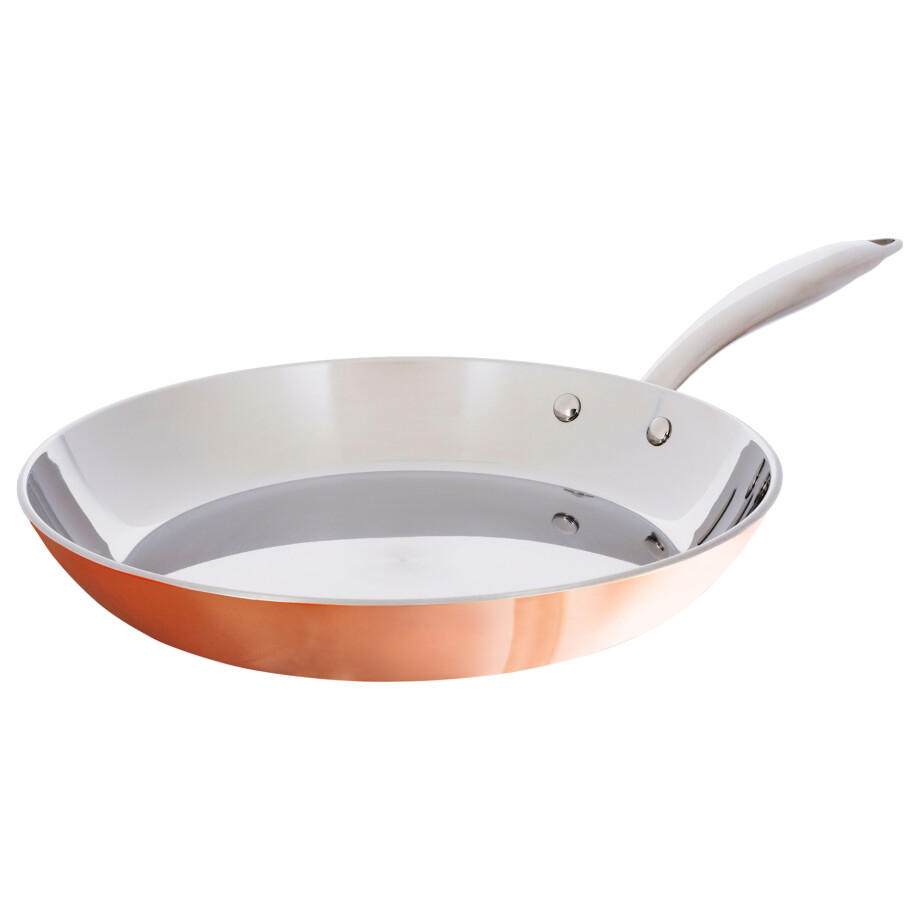 SILVERCREST Koperen koekenpan 28 cm afbeelding 1
