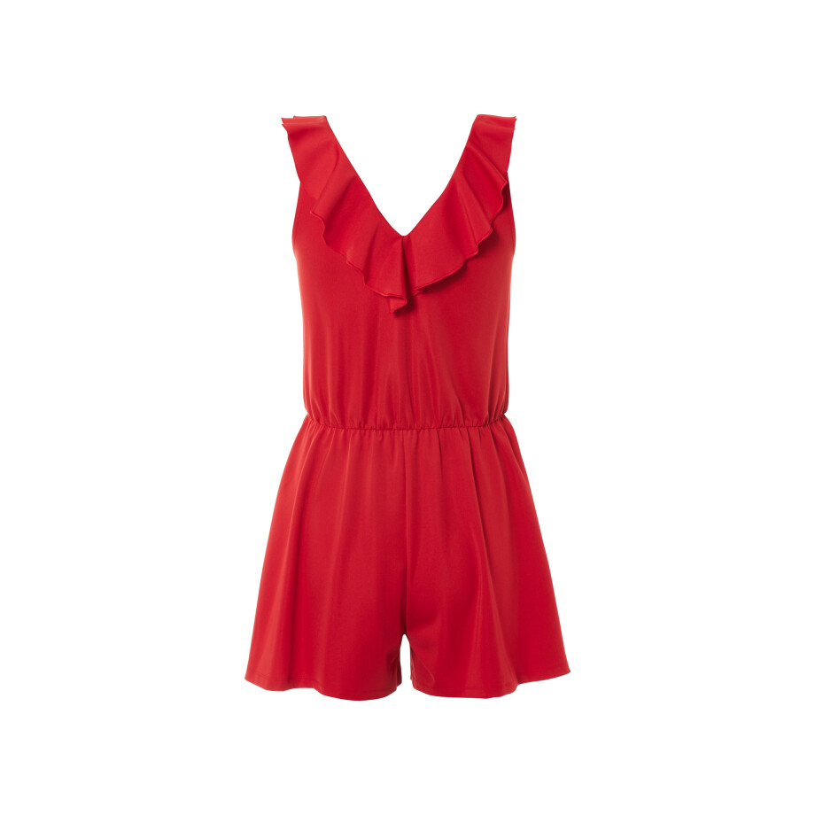 esmara Dames jumpsuit (S (36/38), Rood) afbeelding 1